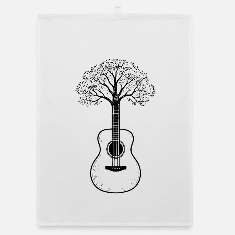 Baum Guitar – Creative for Musicians, Guitarists Organic dish towel