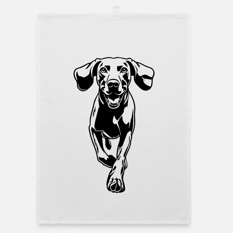 Weimaraner Torchon bio