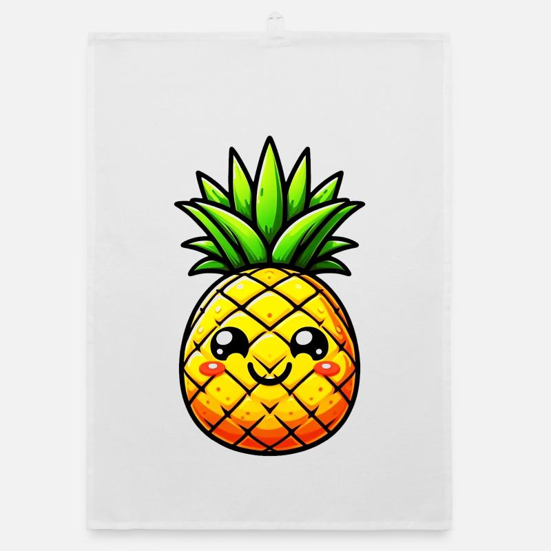 Pineapple Organic dish towel