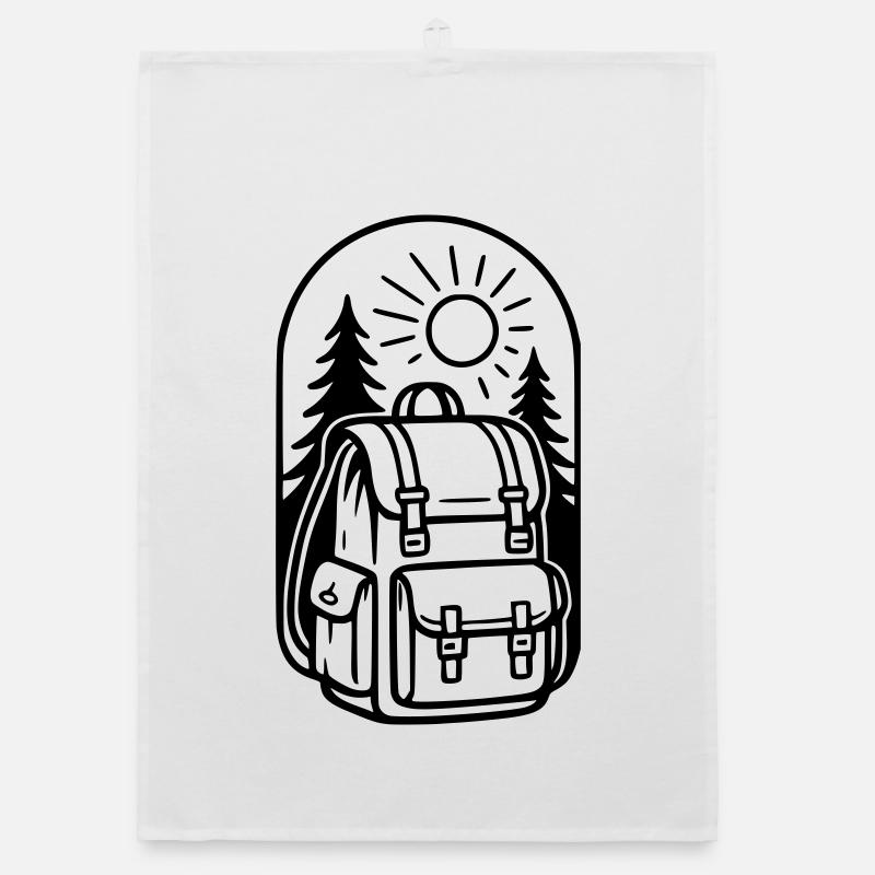 Survival - backpack Organic dish towel