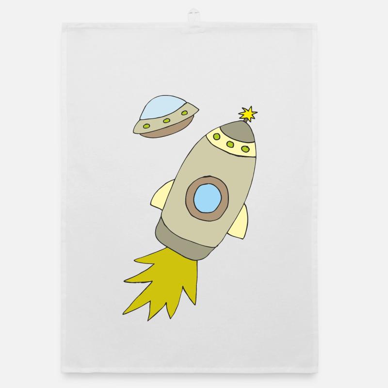 Fusée spatiale à propulsion lumineuse Torchon bio