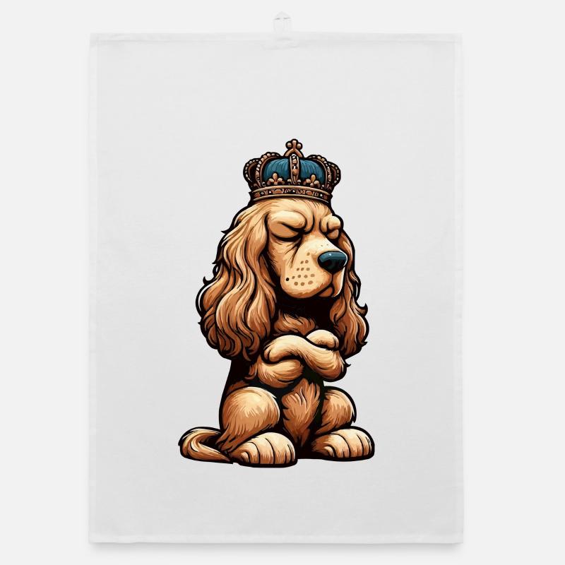 Cocker Spaniel Cocker Chien Cocker Propriétaire de cocker Spaniel Torchon bio