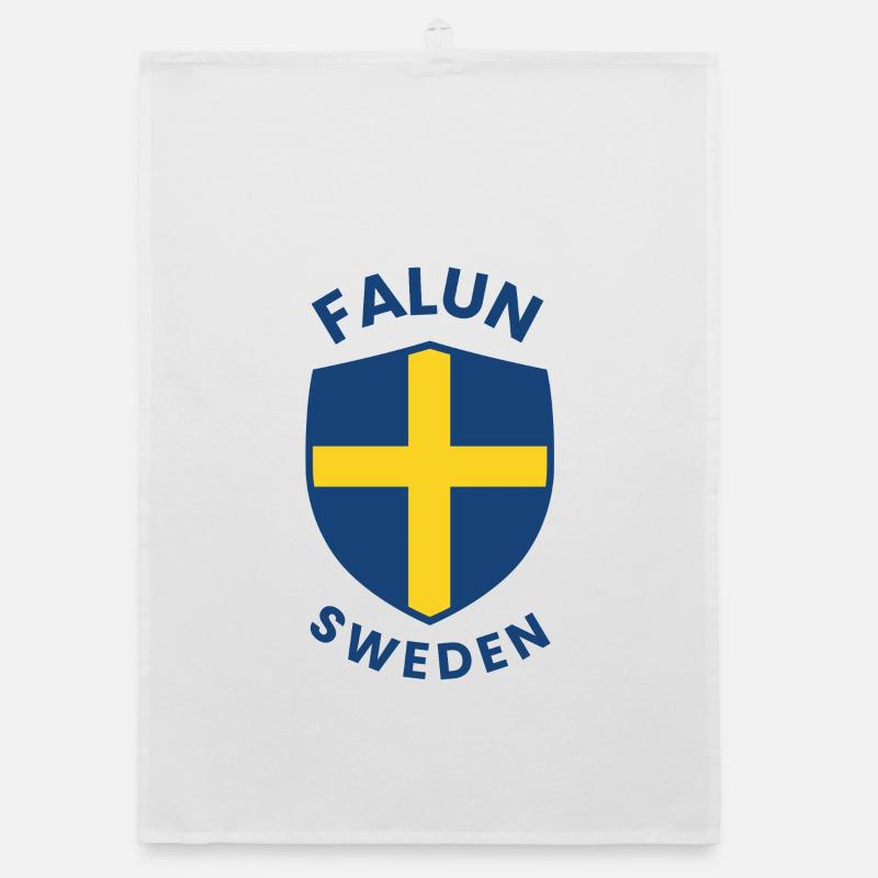 Falun Sweden Shield Tee Torchon bio