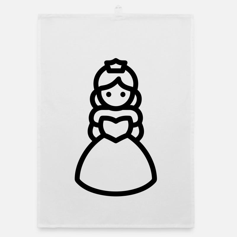 Prinzessin Organic Geschirrtuch