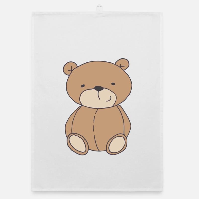 Ours mignon Torchon bio