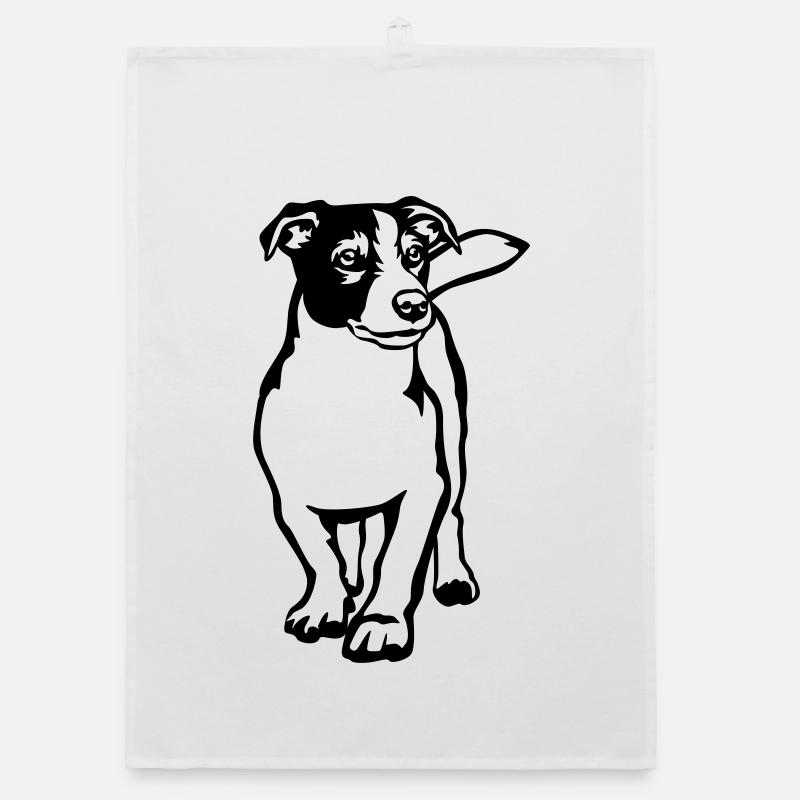 Jack Russell Terrier Organic Geschirrtuch