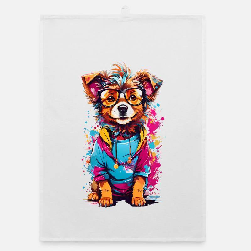 Chien mignon Torchon bio