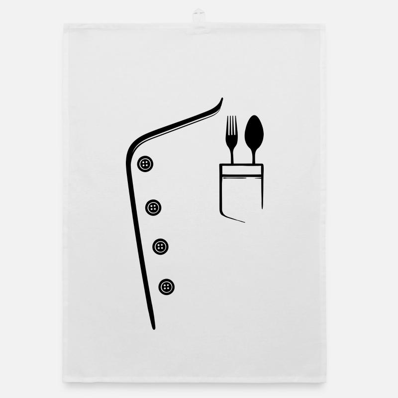 Karriere Chefkoch Beruf Workaholic Vorgesetzter Organic Geschirrtuch