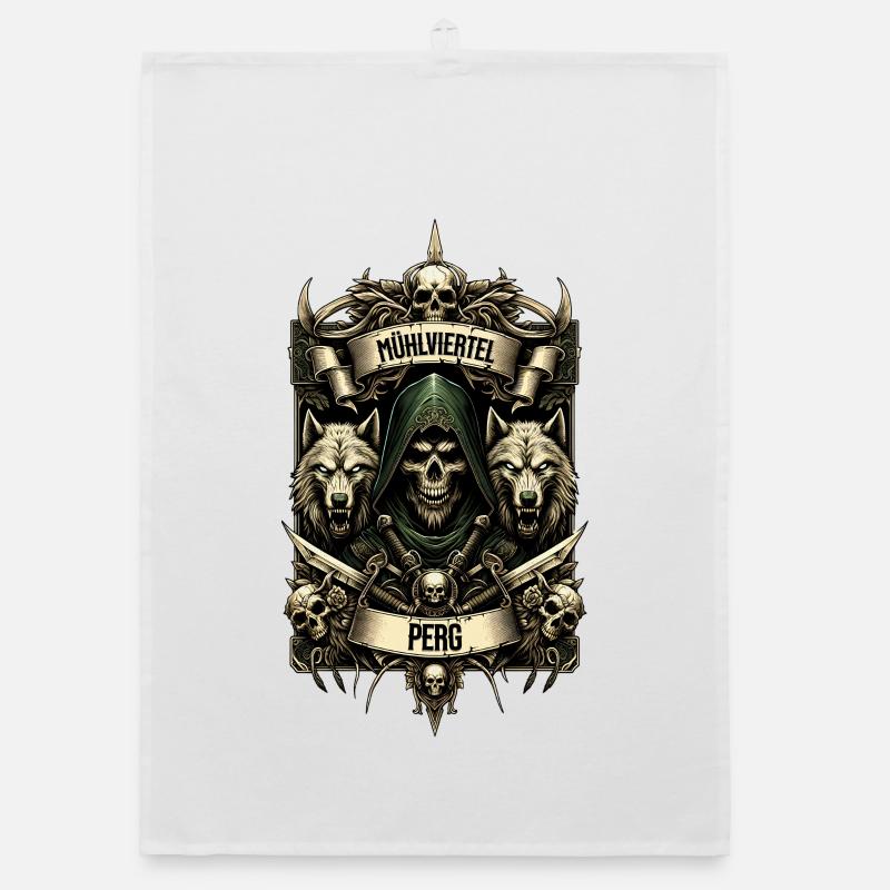 Cooles Mühlviertel Design - Perg Organic Geschirrtuch