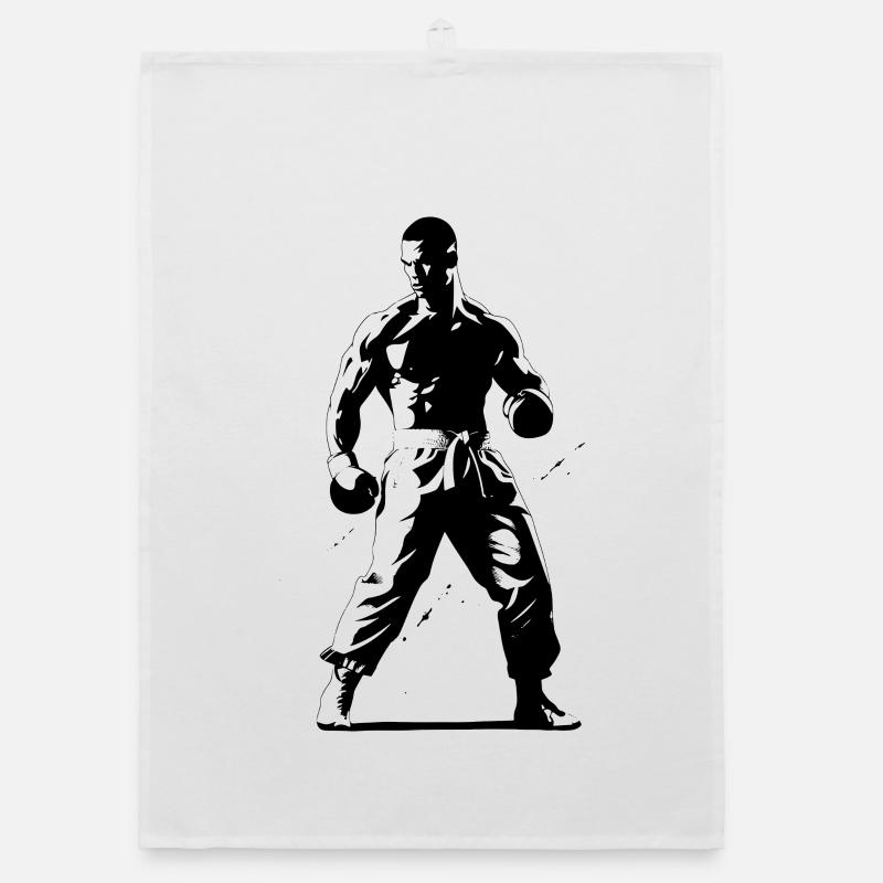 Kickboxer Organic Geschirrtuch