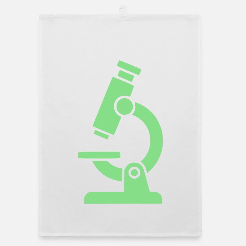 Icône de microscope Modern Torchon bio