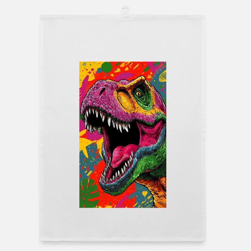 dinosaure Torchon bio