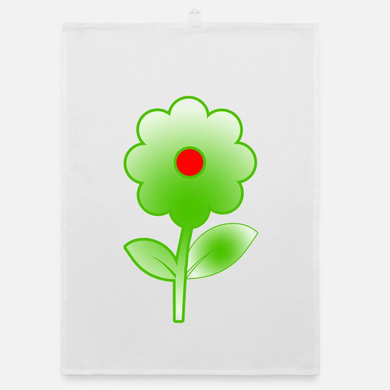 Blumen Organic Geschirrtuch