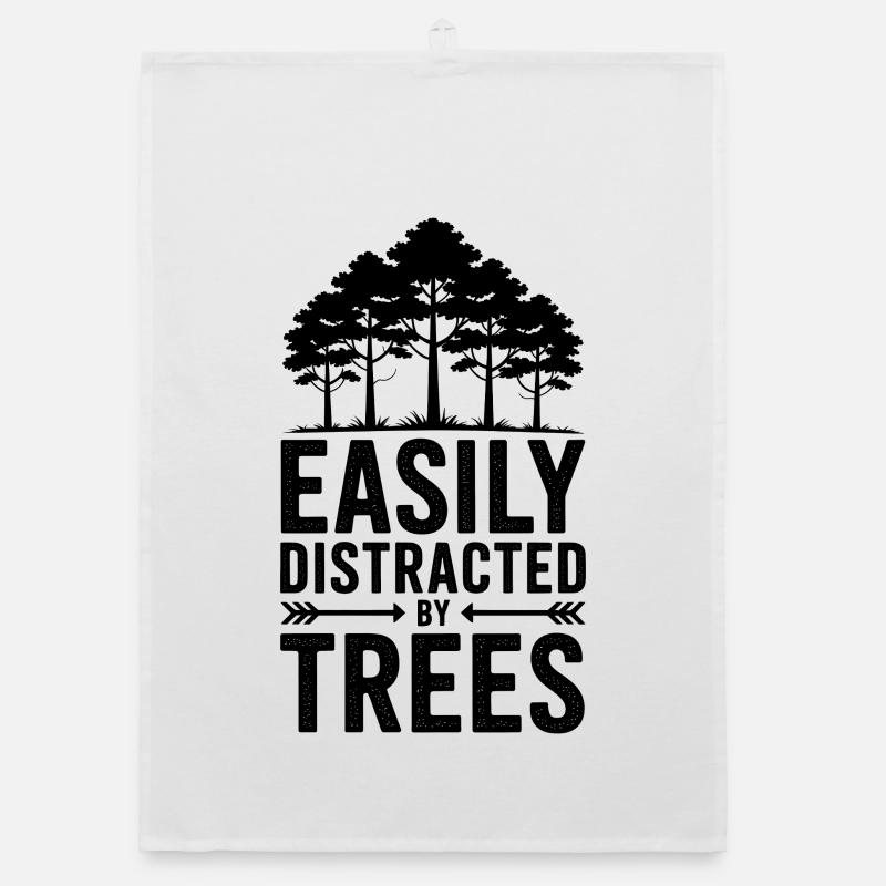 Tree Sayings Tree Funny Trees Gift Organic dish towel