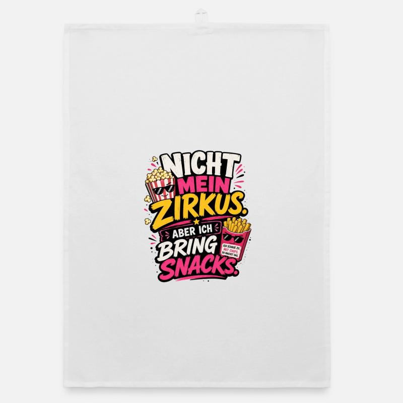 Nicht mein Zirkus Organic Geschirrtuch