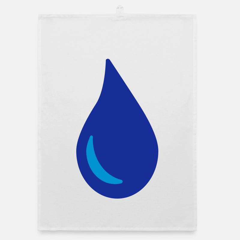 gouttes d'eau Torchon bio