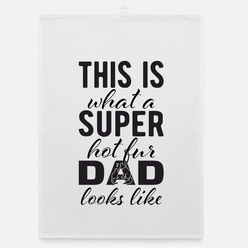 Super hot for dad Organic dish towel