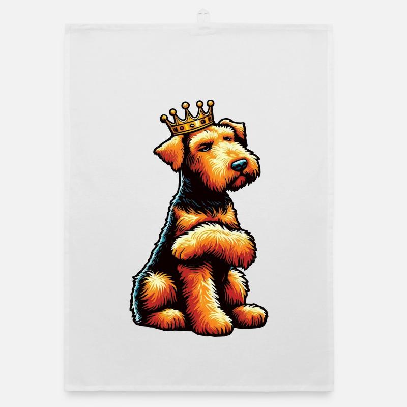 Airedale Terrier Airedales Airedale Lover Torchon bio