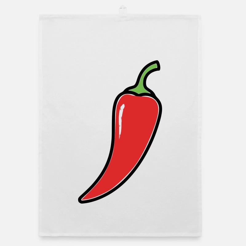 Chili Pepper Hot Comic Torchon bio