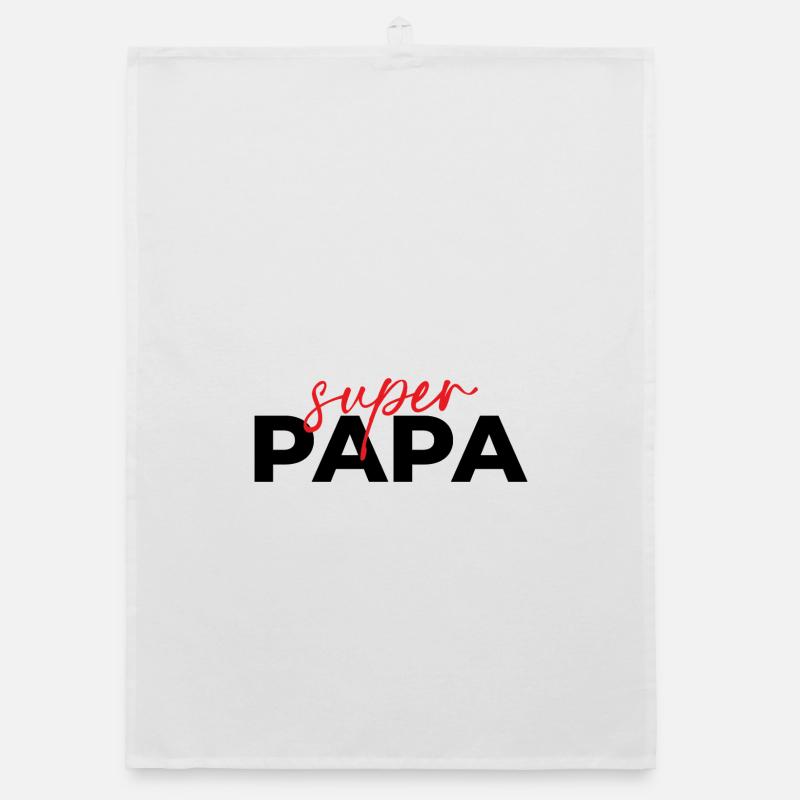 SUPER DAD Organic dish towel