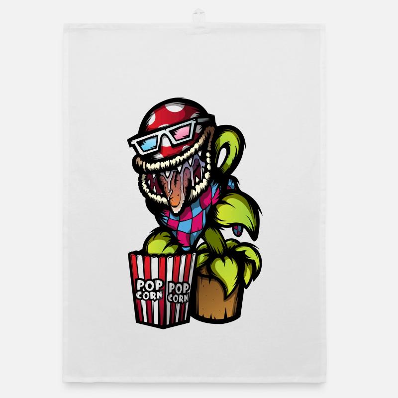 Carnivorous Plant Organic dish towel