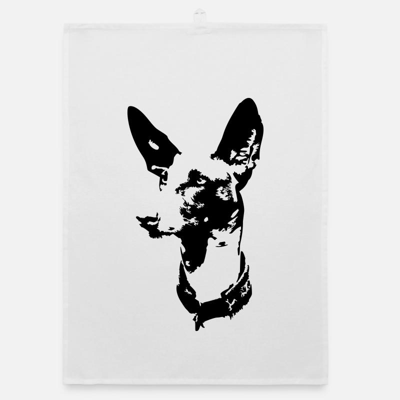 Tête de podenco Torchon bio