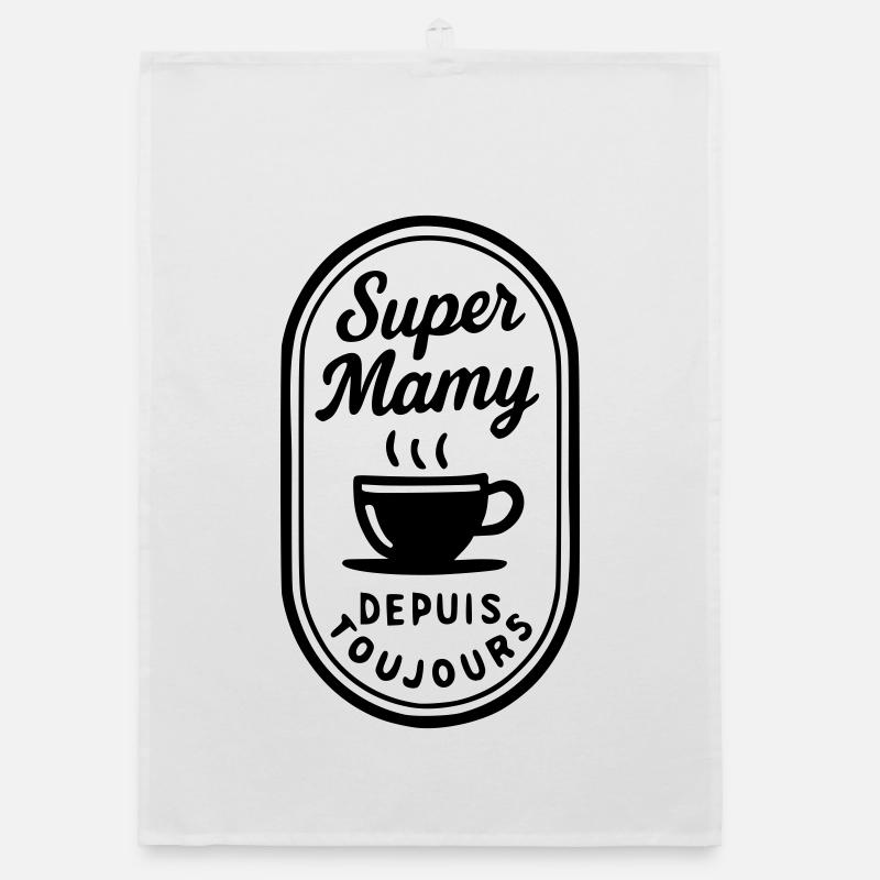 Super Grandma since forever Organic dish towel