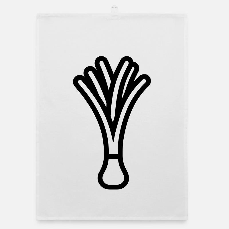 leek Organic dish towel