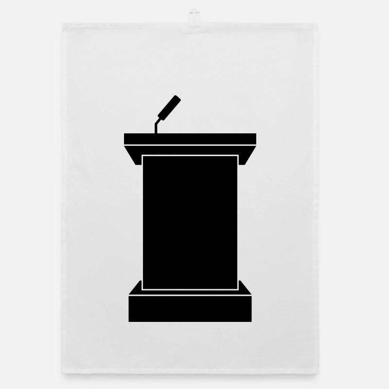Podium stage Organic dish towel