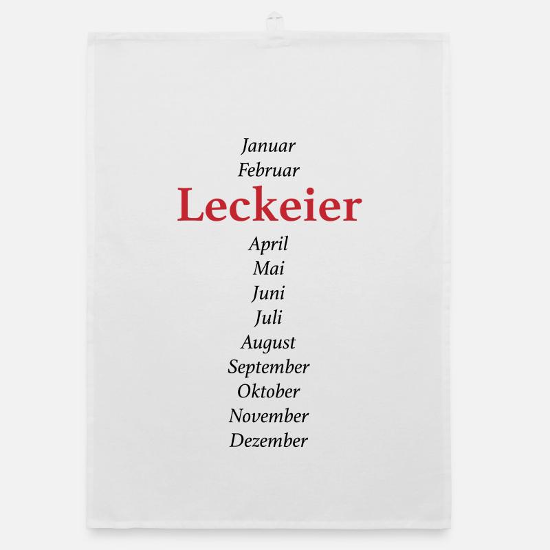 Leck Eier Organic Geschirrtuch