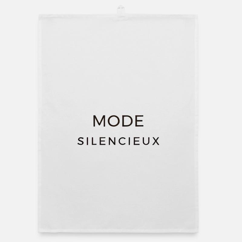 Mode_silencieux Organic Geschirrtuch