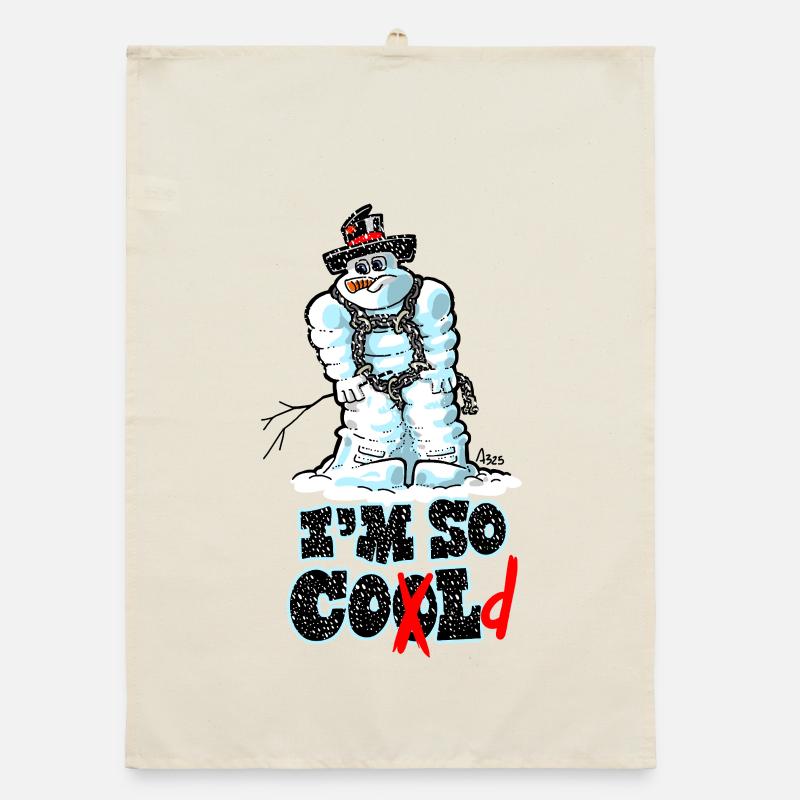 1421-michel-so-cold Organic dish towel