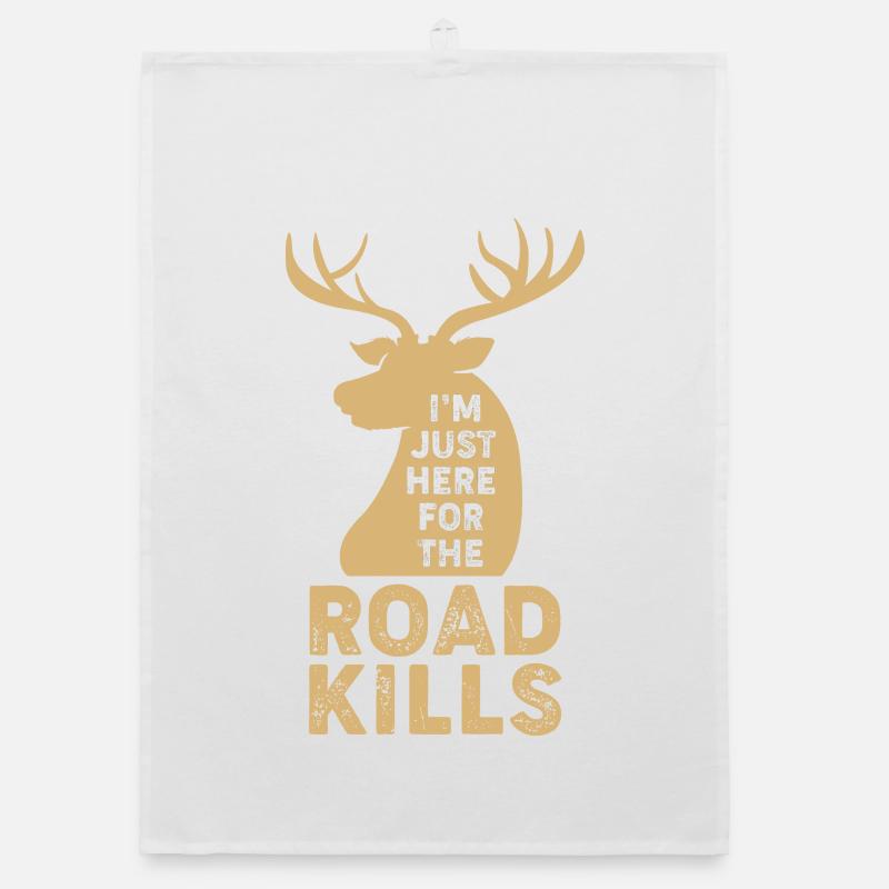 taxidermy Organic dish towel
