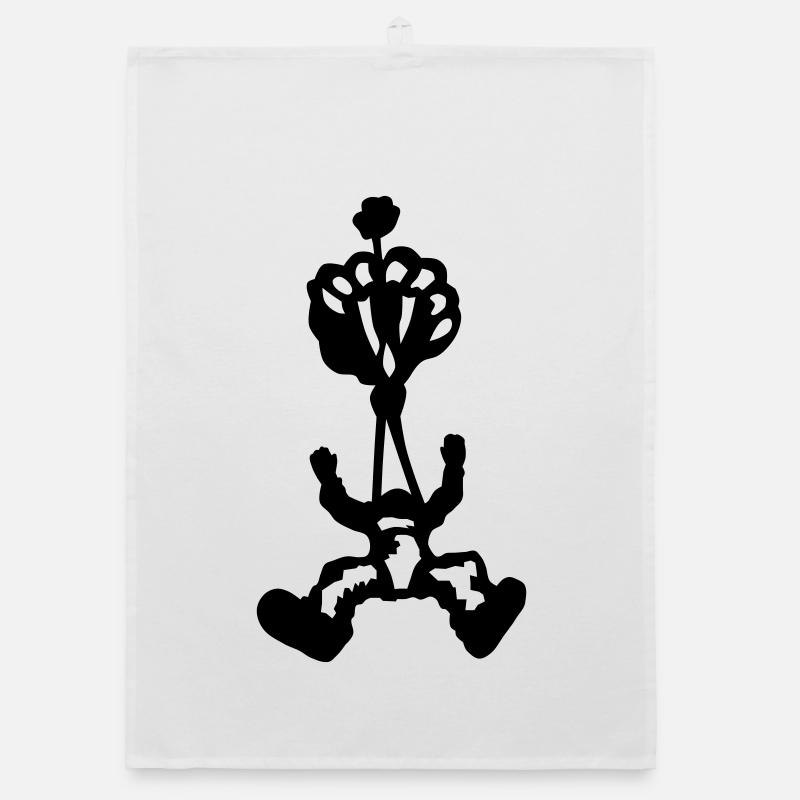 Fallschirmspringer Organic Geschirrtuch