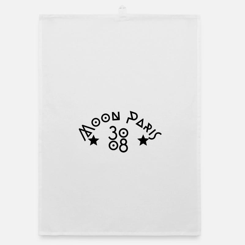 Simple, clean design for a unique and fun style Organic dish towel