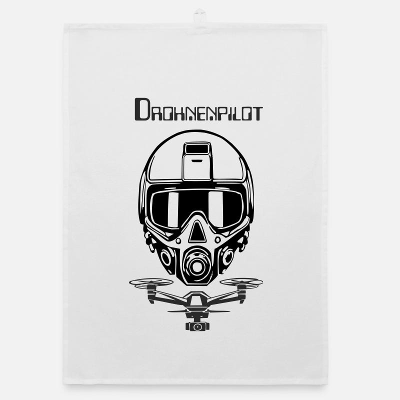 Drohnenpilot 5 Organic Geschirrtuch