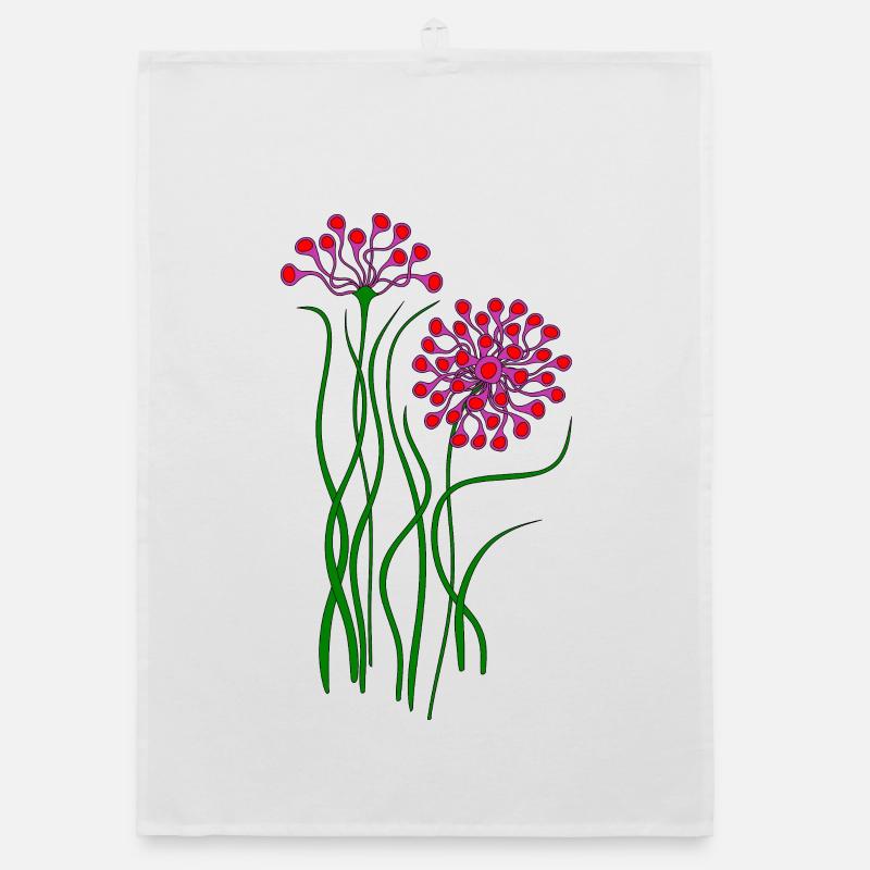 Blumen Organic Geschirrtuch