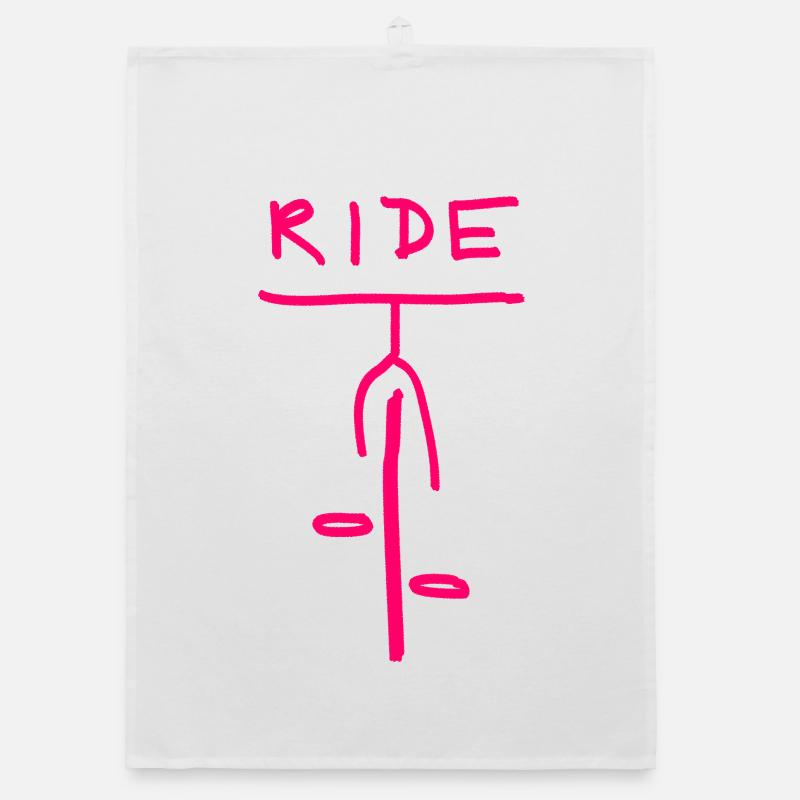 Cycling Organic dish towel