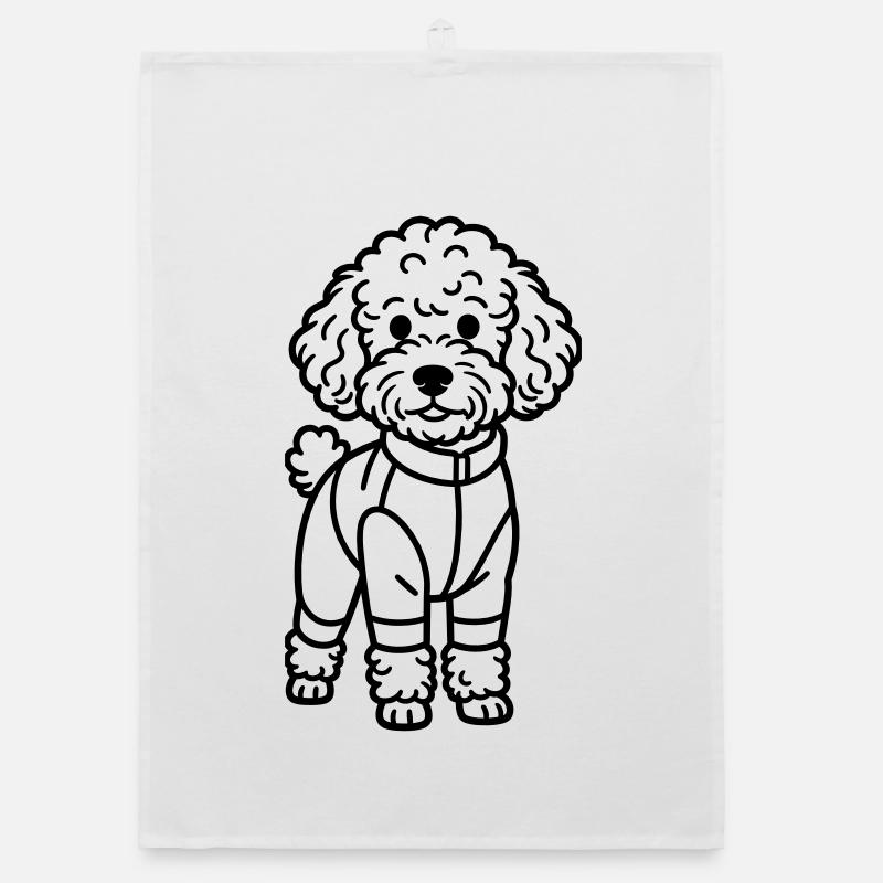 Chien Spoodle Torchon bio