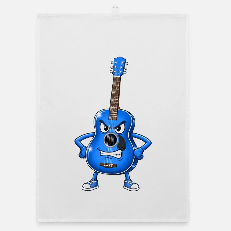 Mauvais œil de guitare Torchon bio