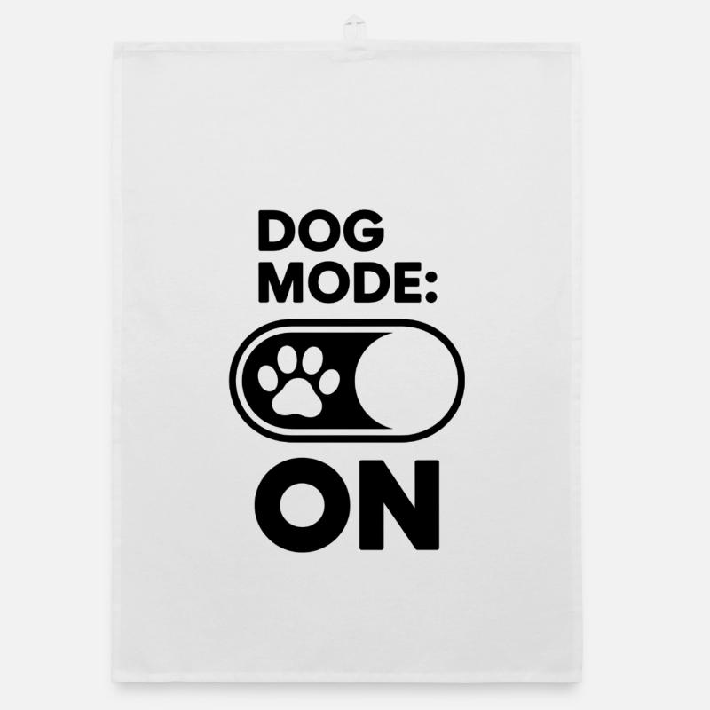 Activez le mode chien Torchon bio