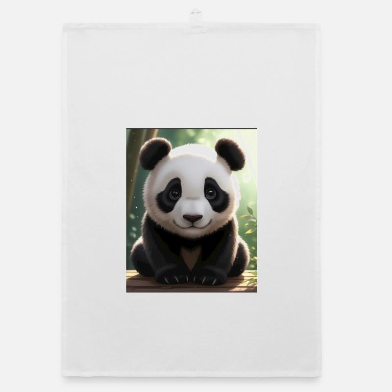 Panda Design Organic Geschirrtuch