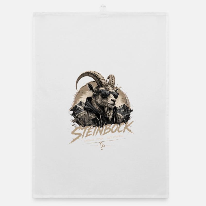 Steinbock Style Organic Geschirrtuch
