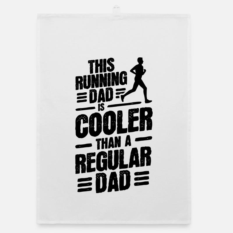 Runner Father Organic dish towel
