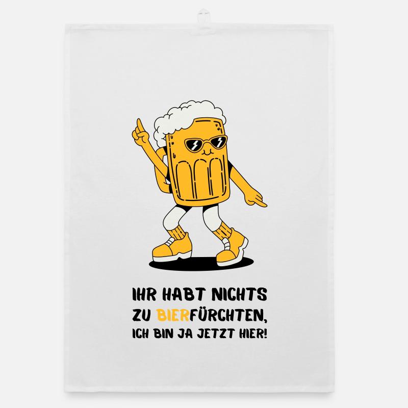 Ihr Habt Nichts Zu Bierfürchten Organic Geschirrtuch
