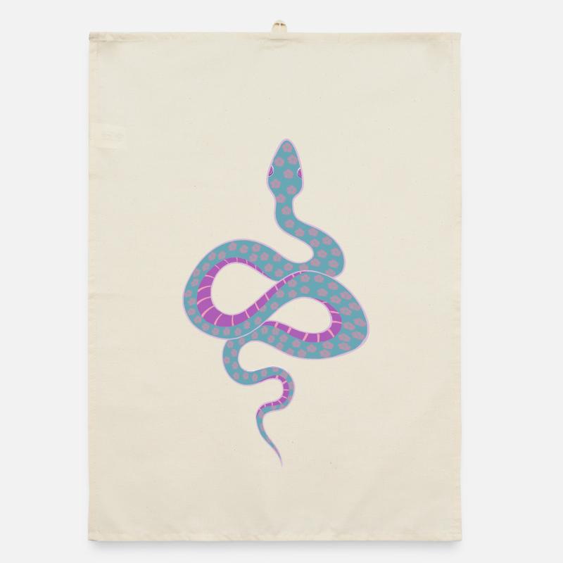 Snake Organic dish towel