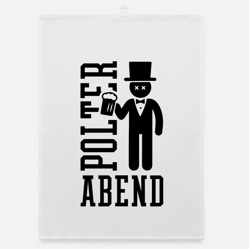 Bachelor party groom Organic dish towel