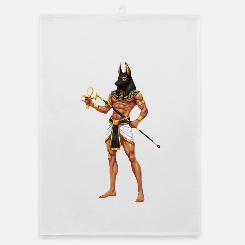 Guerrier Anubis avec cosplay d’Ankh Torchon bio