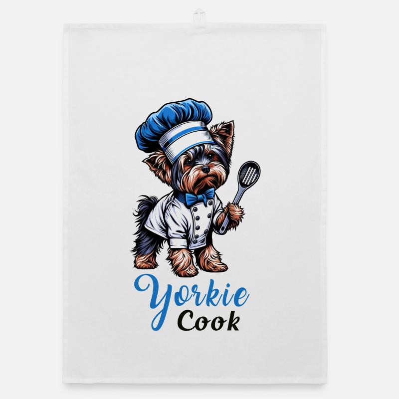 Yorkshire Terrier Koch Organic Geschirrtuch