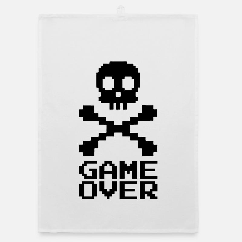 Endgame (Black) Organic dish towel